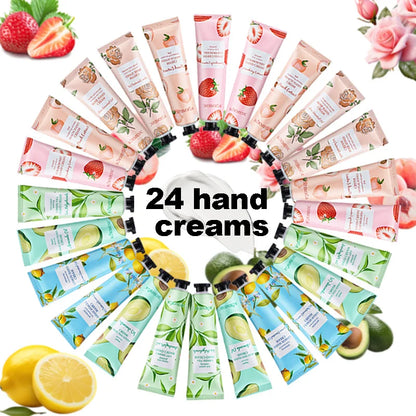 24-Piece Hydrating Hand Cream Set