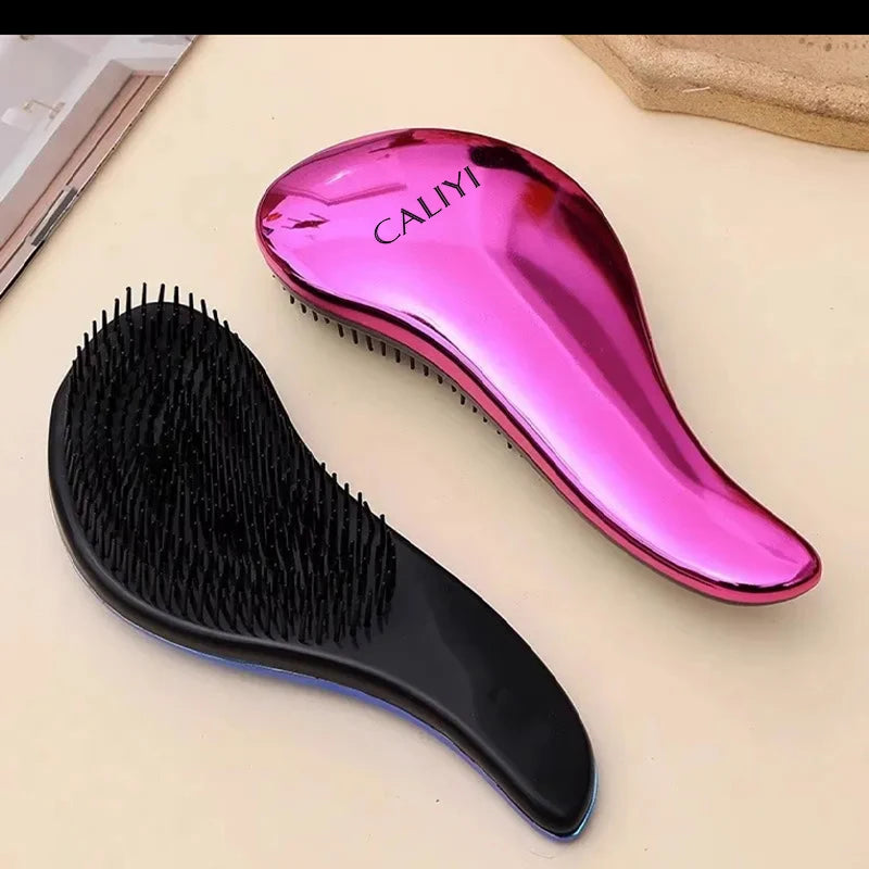 Mango Smooth Paddle Detangling Massage Brush Professional TT Hair Comb