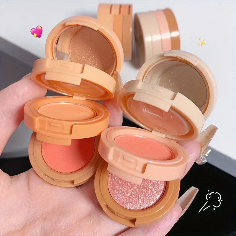 3-in-1 Matte & Pearlescent Blush