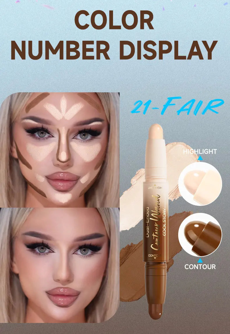 6-Color Pearl Contouring Stick Set