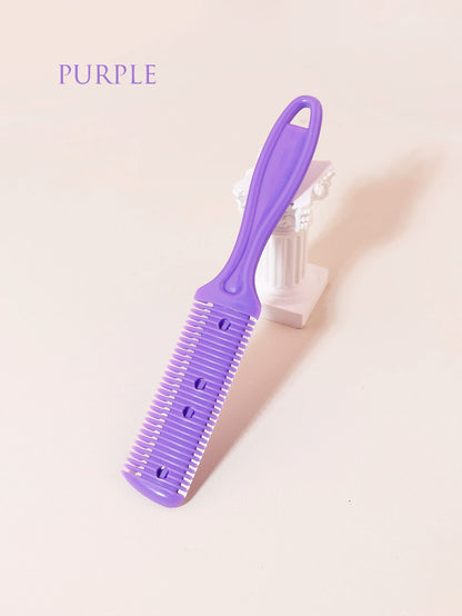 Double-Edged Hair Shaver Comb Slim Hair Cutting Tool