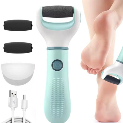 Rechargeable Waterproof Electric Foot Callus Remover Pedicure Kit
