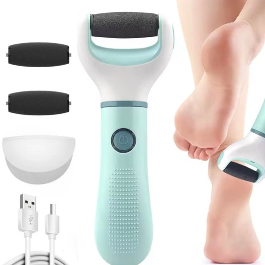 Rechargeable Waterproof Electric Foot Callus Remover Pedicure Kit