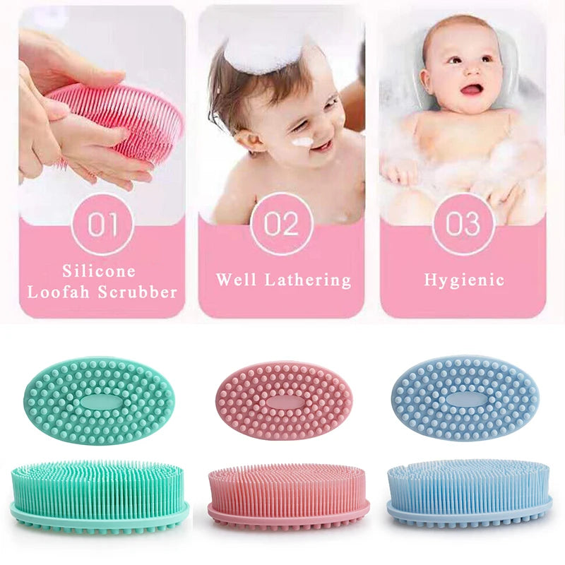 Silicone Exfoliating Body and Scalp Brush