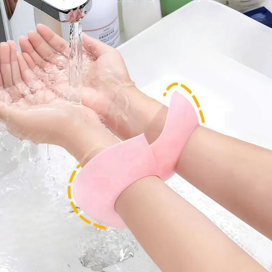 Reusable Silicone Splash-Proof Wristbands