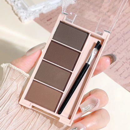 4-Color Matte Eyebrow Powder Set