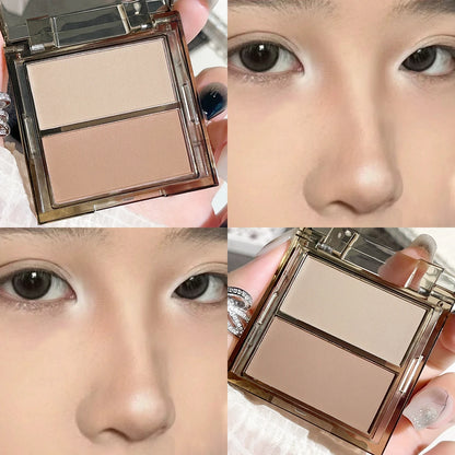 Matte and Pearl Highlight Contour Palette