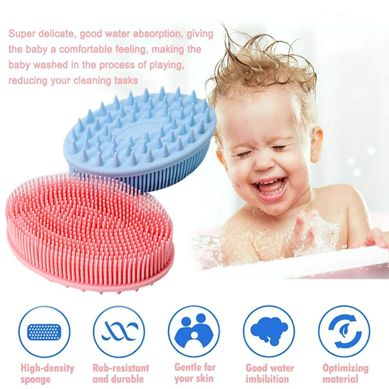 Silicone Exfoliating Body and Scalp Brush