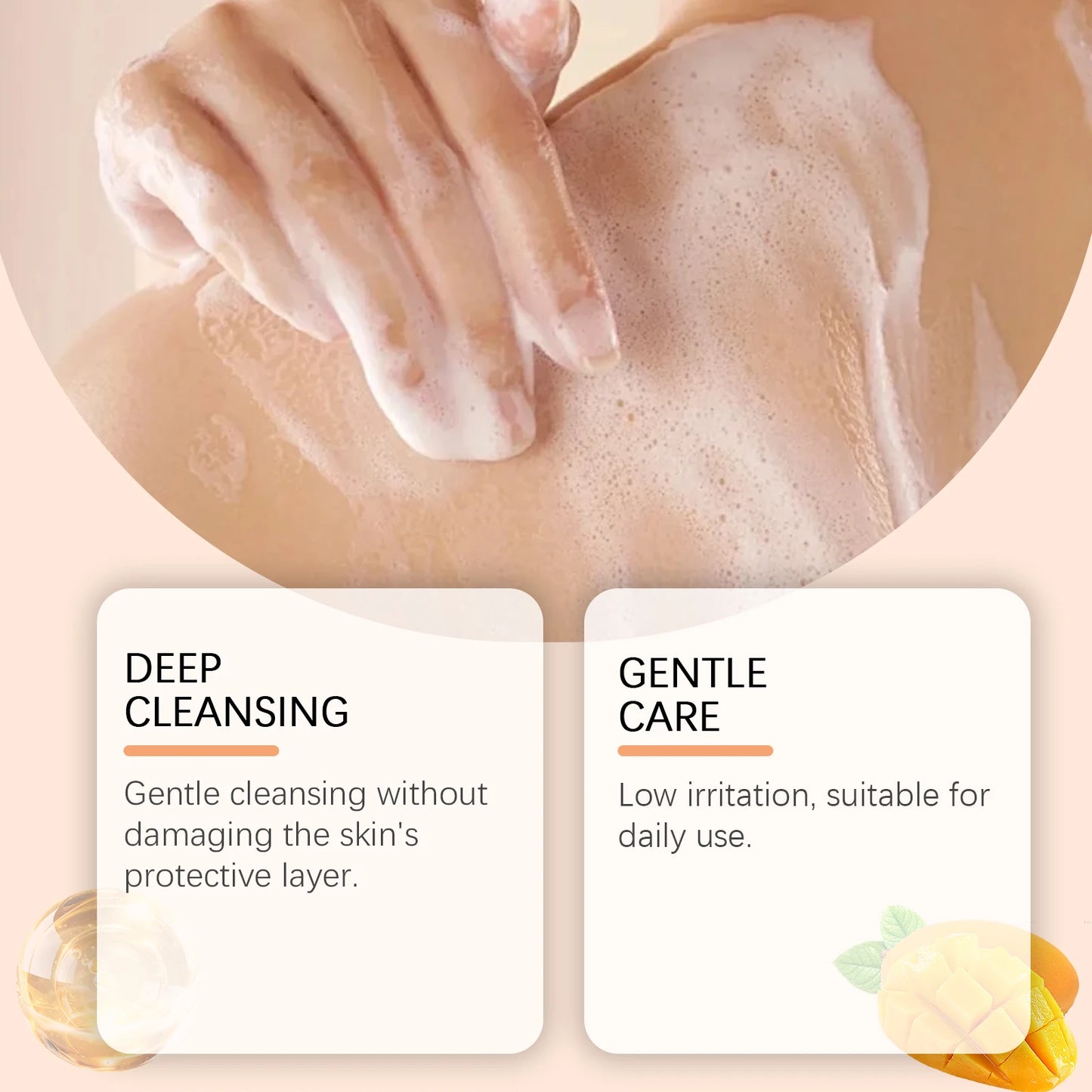 Mango Niacinamide Brightening Shower Gel