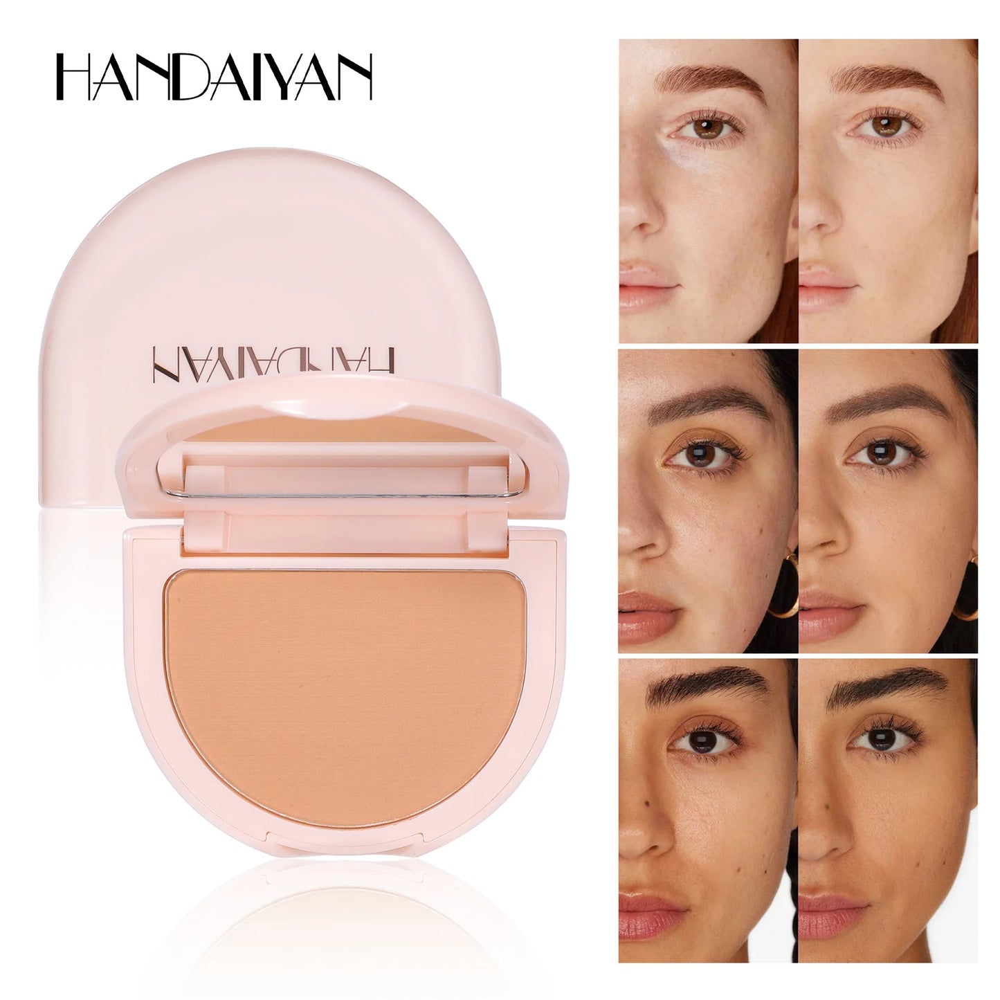 Eight-Color Brightening Concealer Powder