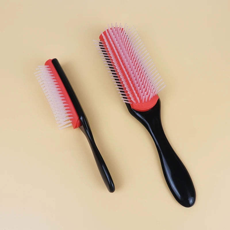 9-Row Detangling Massage Brush