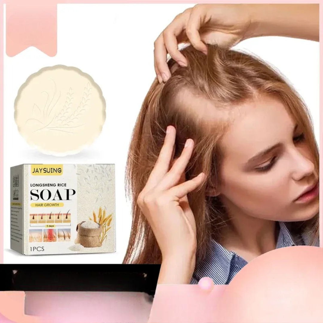 Rice Hair Growth Shampoo Bar