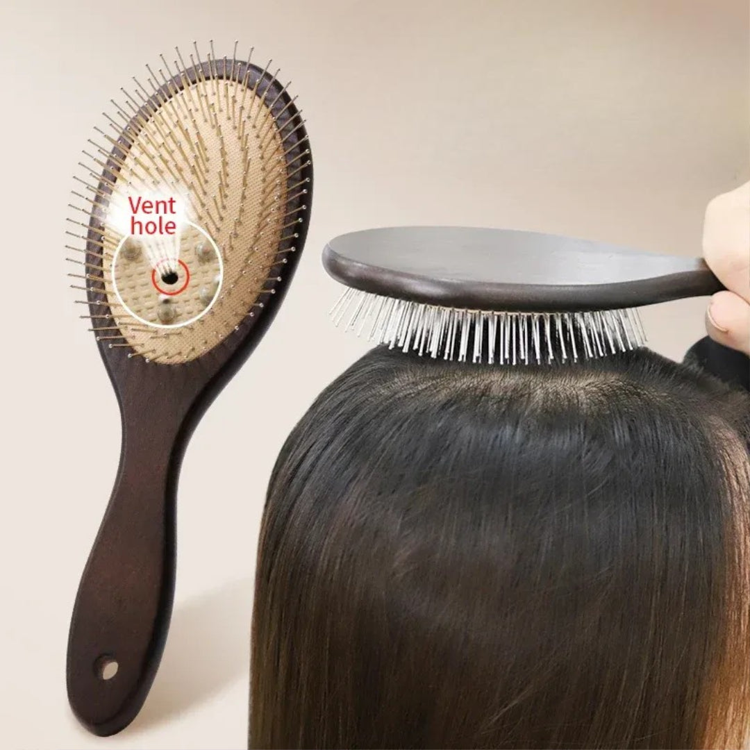 Steel Needle Airbag Hair Brush