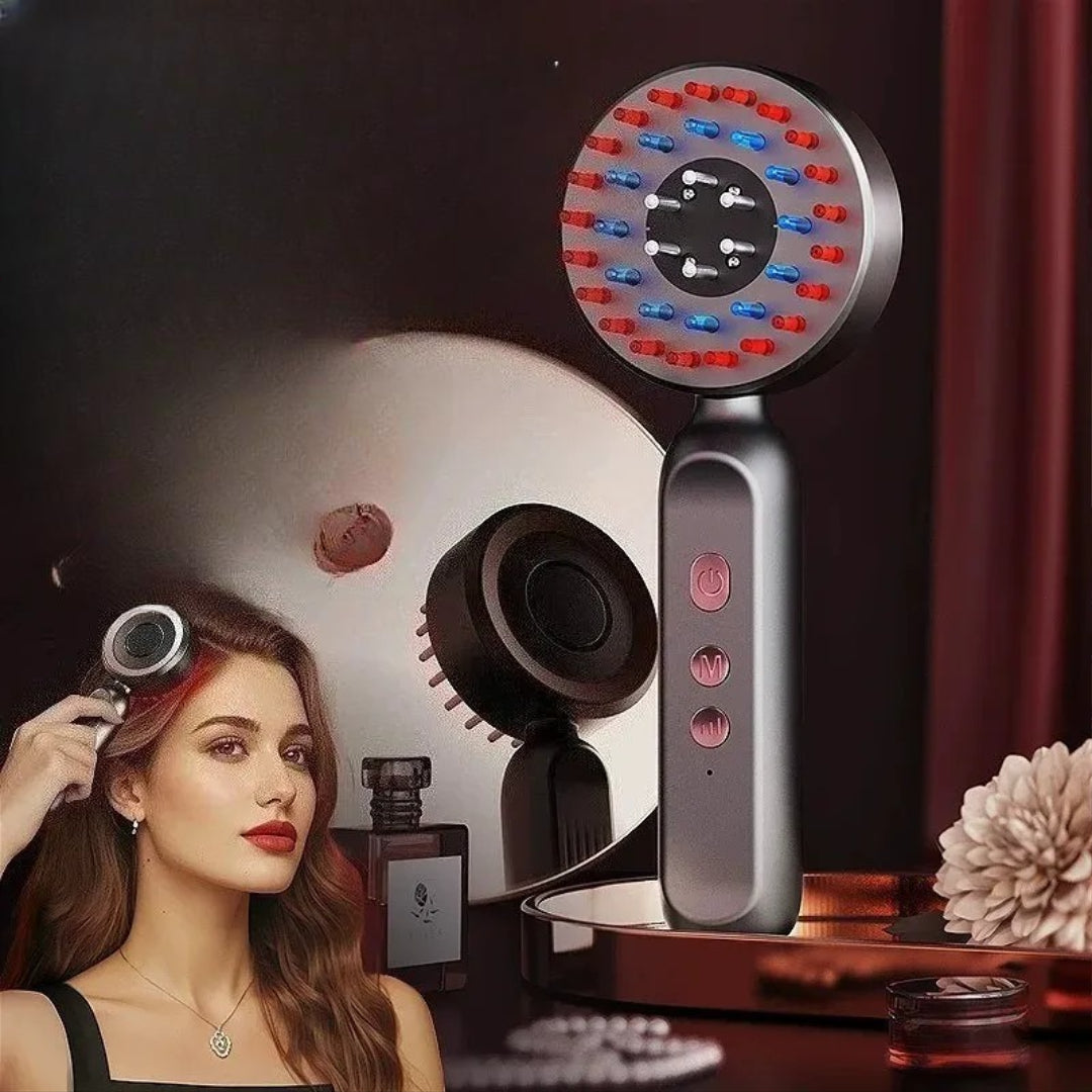 Electric Red-Light Scalp Massage Comb